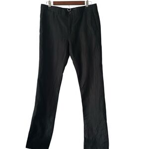 John Varvatos luxe linen cotton blend slim fit trousers 32x32